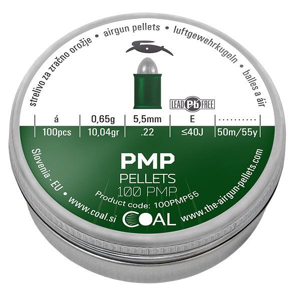 Coal 100 PMP Pellets 5.5mm / .22