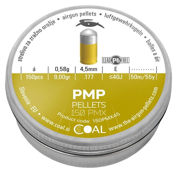 Coal 150 PMP Pellets 4.5mm / .177