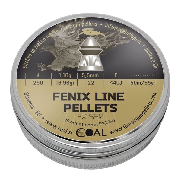 Coal Fenix Line Pellets 5.5 mm / .22